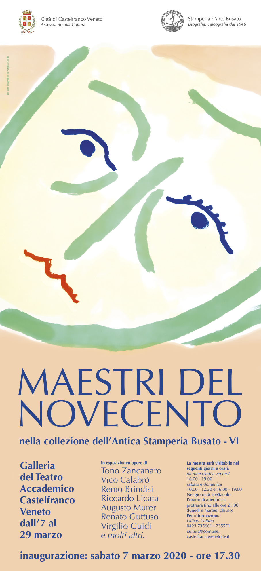 7Maestri del novecento teatro accademico castelfranco